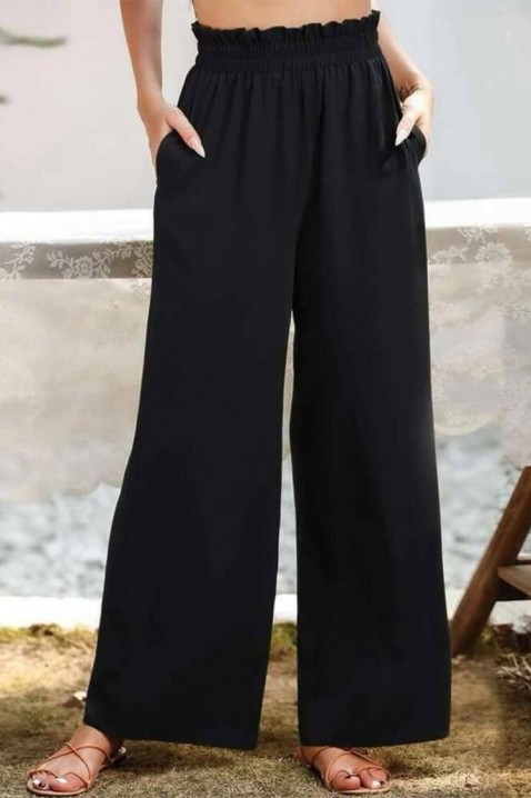 Pantaloni MELPESA, Culoare: negru, IVET.RO - Reduceri de până la -80%