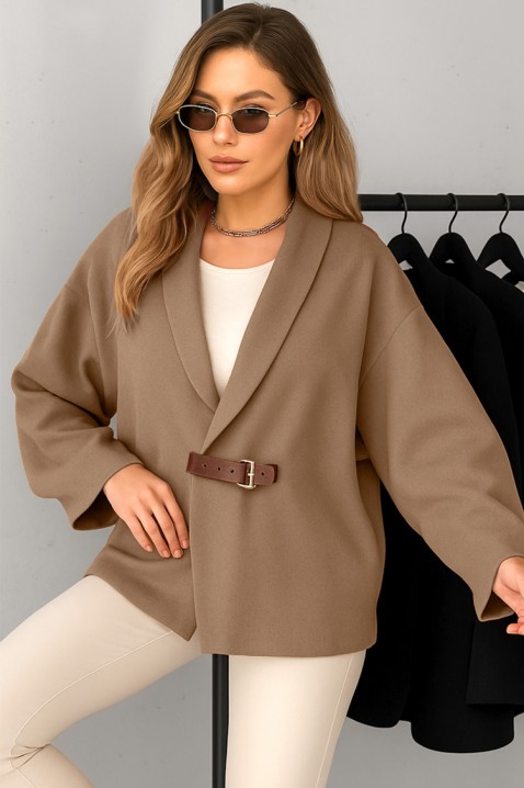 Palton JERTOLFA MOCHA, Culoare: mocca, IVET.RO - Reduceri de până la -80%
