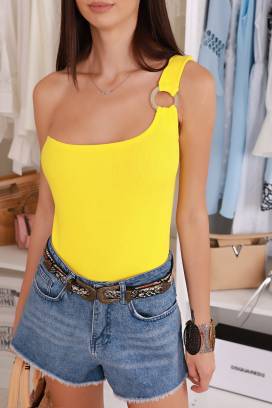 top - body ZELMIA YELLOW