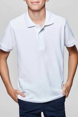 tricou copii PEGASO WHITE