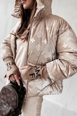 geacă CANDY BEIGE