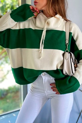 pulover MOKENA GREEN
