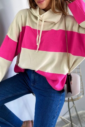 pulover MOKENA FUCHSIA