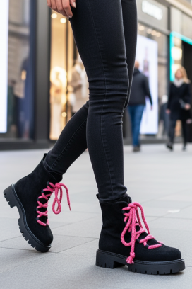 botine damă EMILSENA BLACK