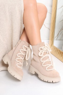 botine damă EMILSENA BEIGE