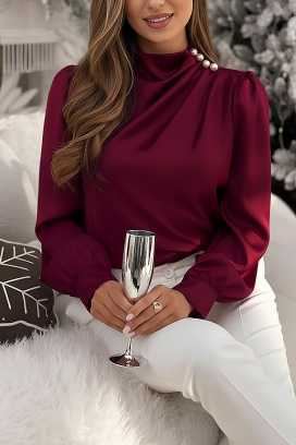 bluză damă NERLENZA BORDO