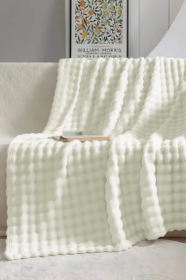 pătură DIMFELDA ECRU 160x200 cm