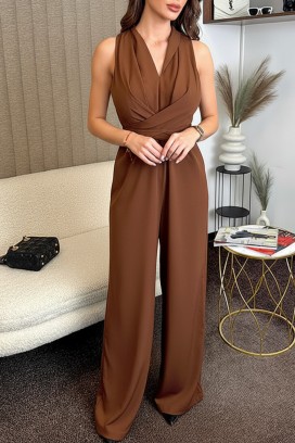 salopetă VELDONZA BROWN