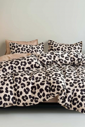 lenjerie de pat LIOGERFY 160x200 cm bumbac 3 piese