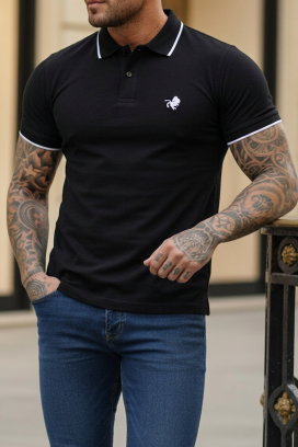tricou bărbătesc MORIFO BLACK