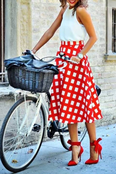 Fustă BILYANA, Culoare: multicolor, IVET.RO - Reduceri de până la -80%