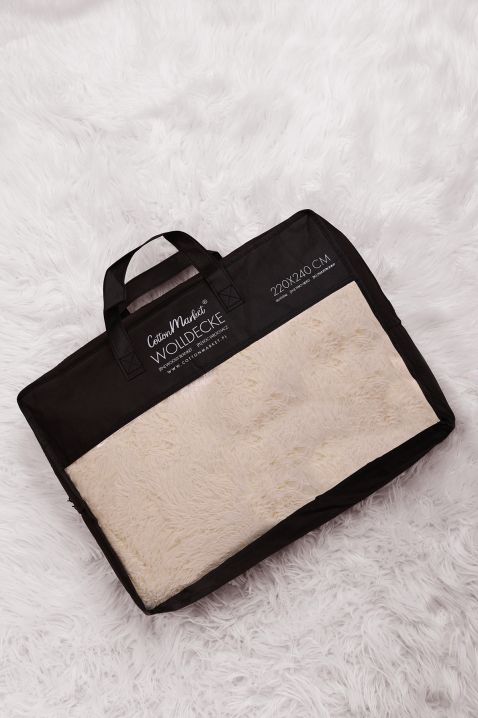 Pătură BERKILA ECRU 200x220 cm, Culoare: ecru, IVET.RO - Reduceri de până la -80%