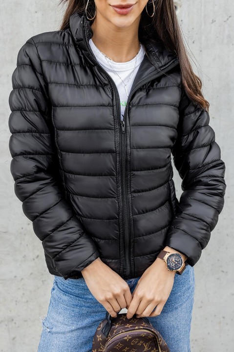Geacă RENIKA BLACK, Culoare: negru, IVET.RO îmbrăcăminte femei și bărbați , lenjerie de corp, încălțăminte, accesorii