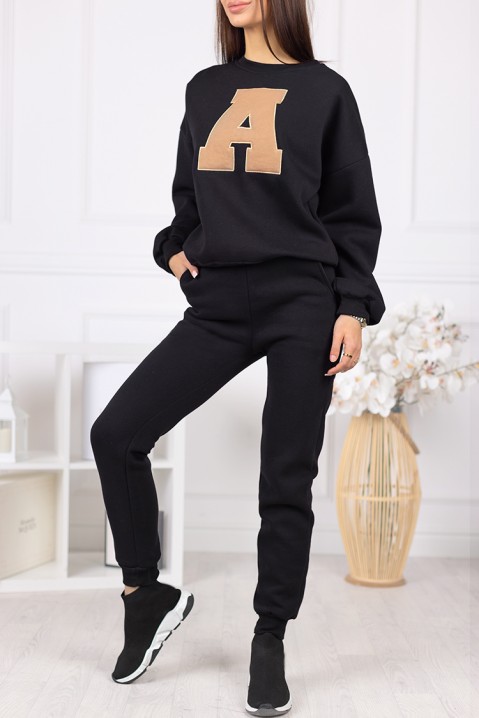 Complet sport ALMIRANTE BLACK, Culoare: negru, IVET.RO - Reduceri de până la -80%
