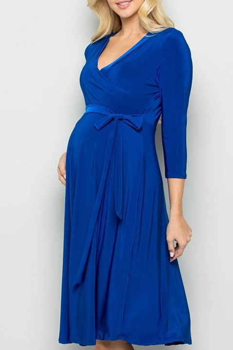 Rochie pentru gravide ENDERITA, Culoare: albastru, IVET.RO - Reduceri de până la -80%