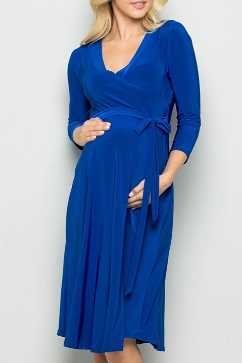 Rochie pentru gravide ENDERITA, Culoare: albastru, IVET.RO - Reduceri de până la -80%