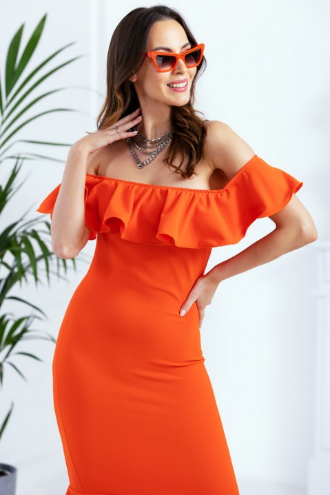 Rochie FONBOLA ORANGE, Culoare: portocaliu, IVET.RO - Reduceri de până la -80%