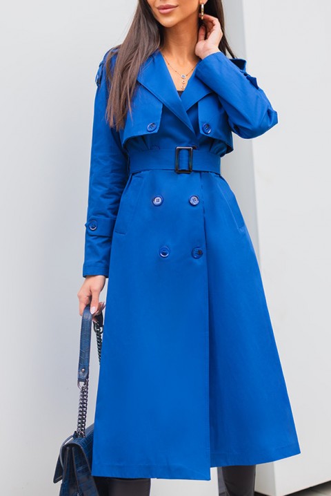 Pardesiu ADALIA BLUE, Culoare: albastru, IVET.RO - Reduceri de până la -80%
