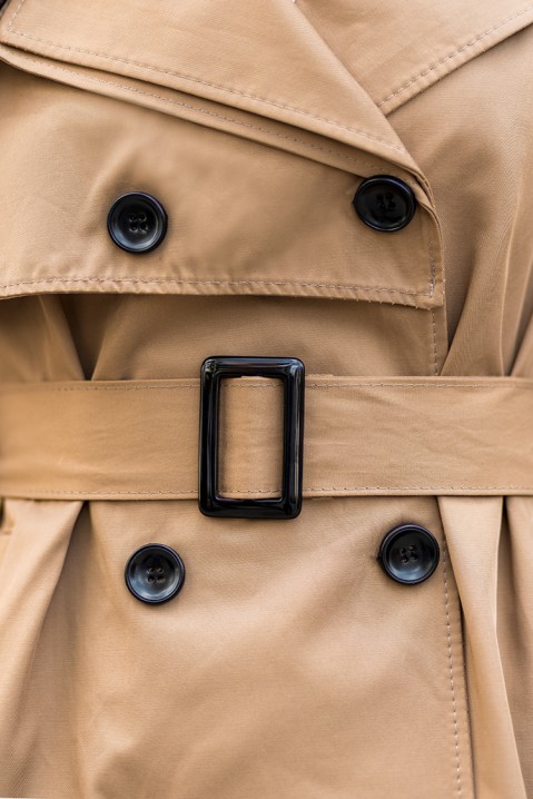 Pardesiu MIRLENA BEIGE, Culoare: bej, IVET.RO îmbrăcăminte femei și bărbați , lenjerie de corp, încălțăminte, accesorii