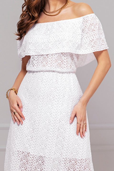 Rochie FRANCHELA WHITE, Culoare: alb, IVET.RO - Reduceri de până la -80%