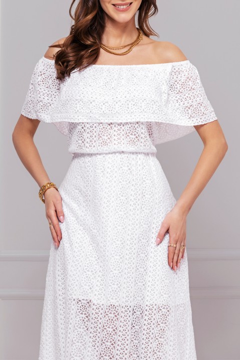 Rochie FRANCHELA WHITE, Culoare: alb, IVET.RO - Reduceri de până la -80%