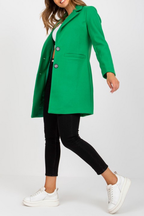 Palton YOLINDA GREEN, Culoare: verde, IVET.RO - Reduceri de până la -80%