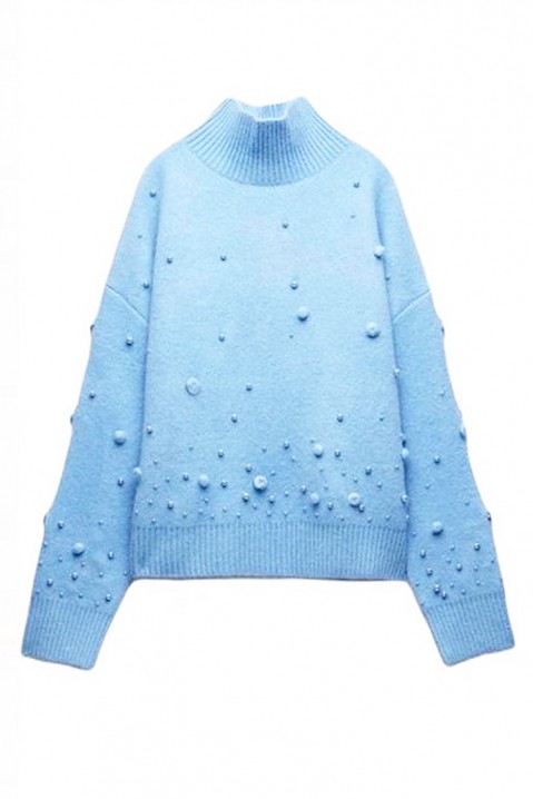 Pulover DINOTA BLUE, Culoare: albastru, IVET.RO îmbrăcăminte femei și bărbați , lenjerie de corp, încălțăminte, accesorii
