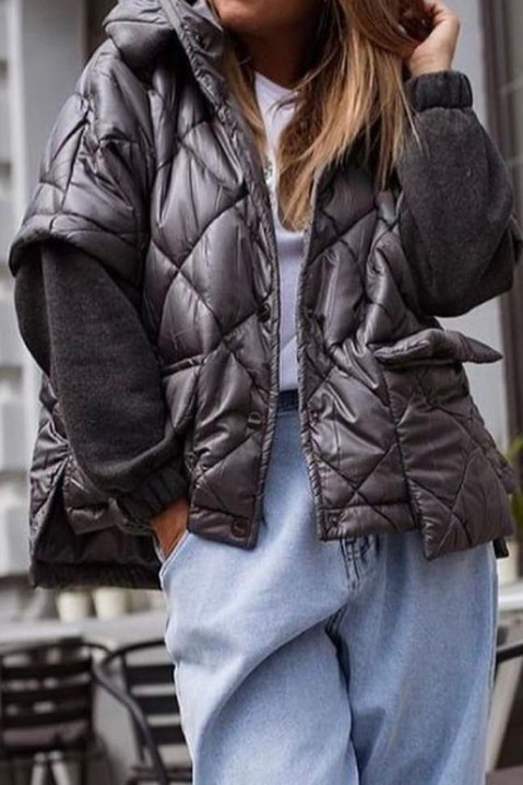 Geacă NILERA BLACK, Culoare: negru, IVET.RO îmbrăcăminte femei și bărbați , lenjerie de corp, încălțăminte, accesorii