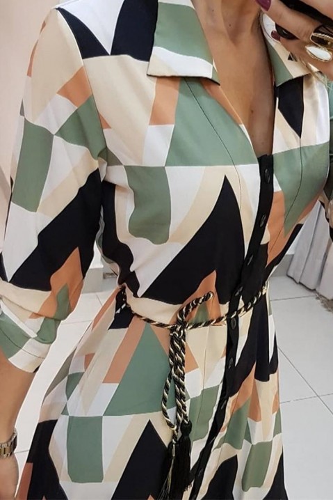 Rochie ZALORTA, Culoare: multicolor, IVET.RO îmbrăcăminte femei și bărbați , lenjerie de corp, încălțăminte, accesorii