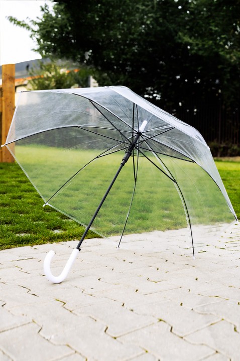Umbrelă NOLEIDA, Culoare: alb, IVET.RO îmbrăcăminte femei și bărbați , lenjerie de corp, încălțăminte, accesorii