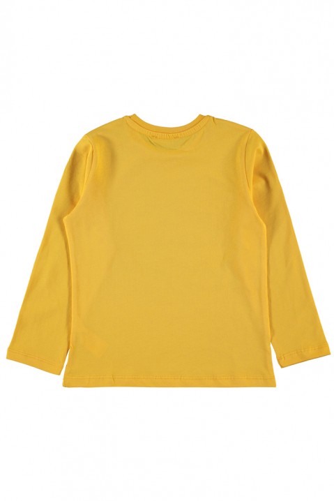 Bluză pentru băiat MCQUEEN, Culoare: galben, IVET.RO îmbrăcăminte femei și bărbați , lenjerie de corp, încălțăminte, accesorii