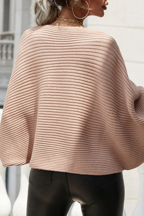 Pulover TIMEDA BEIGE, Culoare: bej, IVET.RO îmbrăcăminte femei și bărbați , lenjerie de corp, încălțăminte, accesorii