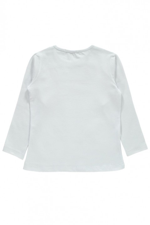 Bluză pentru fată ASHANTY WHITE, Culoare: alb, IVET.RO - Reduceri de până la -80%