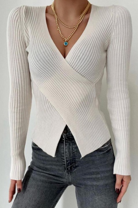 Bluză de damă FENIFA WHITE, Culoare: alb, IVET.RO - Reduceri de până la -80%