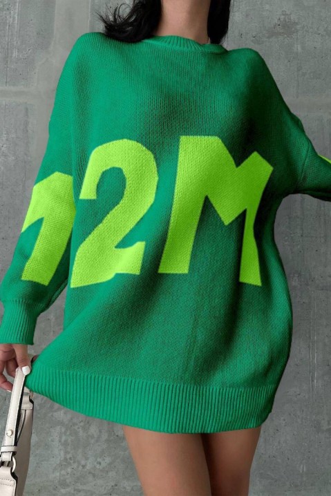 Bluzon PRIERA GREEN, Culoare: verde, IVET.RO îmbrăcăminte femei și bărbați , lenjerie de corp, încălțăminte, accesorii