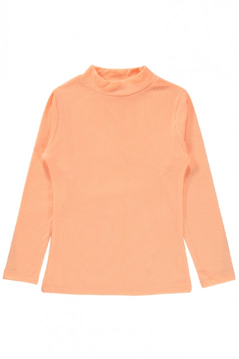 Bluză pentru fată PUDRENA PEACH, Culoare: piersică, IVET.RO - Reduceri de până la -80%