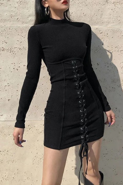 Rochie LALMOSA, Culoare: negru, IVET.RO îmbrăcăminte femei și bărbați , lenjerie de corp, încălțăminte, accesorii