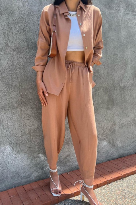 Complet ROLZARI BEIGE, Culoare: bej, IVET.RO îmbrăcăminte femei și bărbați , lenjerie de corp, încălțăminte, accesorii