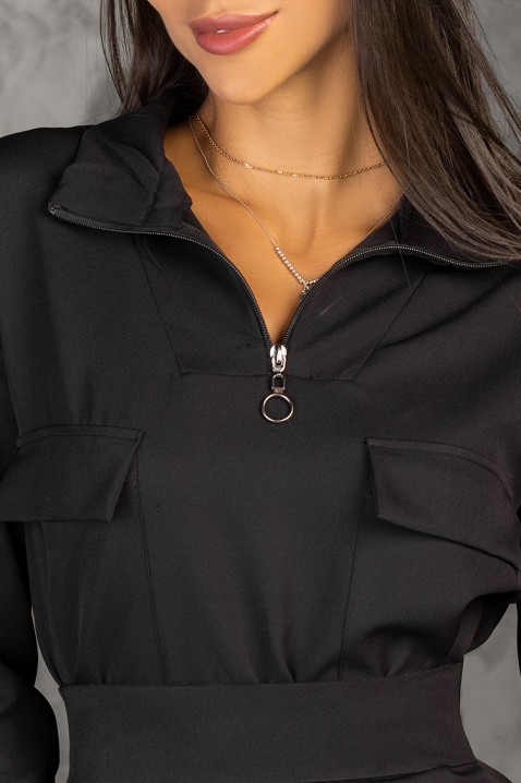 Compleu VERDIFA BLACK, Culoare: negru, IVET.RO îmbrăcăminte femei și bărbați , lenjerie de corp, încălțăminte, accesorii