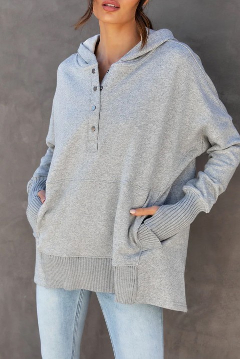 Hanorac RAMONSA GREY, Culoare: gri, IVET.RO - Reduceri de până la -80%