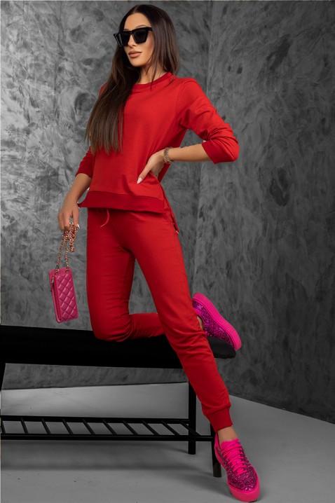 Complet REBELDA RED, Culoare: roșu, IVET.RO îmbrăcăminte femei și bărbați , lenjerie de corp, încălțăminte, accesorii