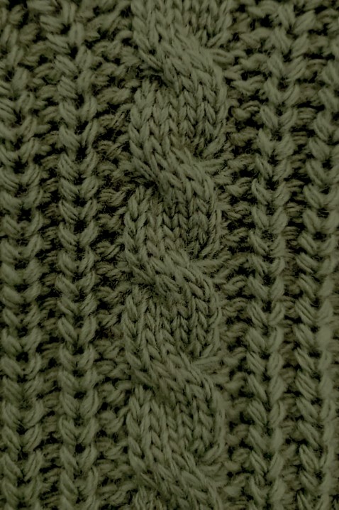 Pulover SELASIA KHAKI, Culoare: kaki, IVET.RO îmbrăcăminte femei și bărbați , lenjerie de corp, încălțăminte, accesorii