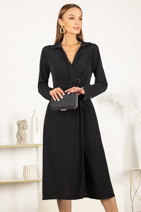Rochie LONTILMA BLACK, Culoare: negru, IVET.RO îmbrăcăminte femei și bărbați , lenjerie de corp, încălțăminte, accesorii