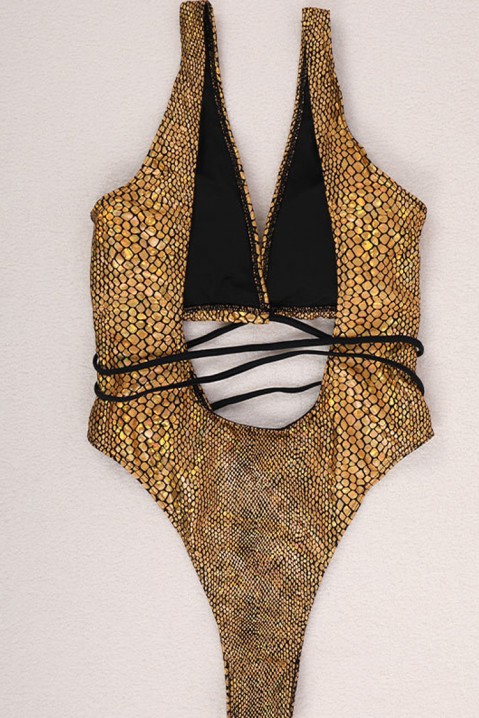Costum de baie întreg JERMOLDA GOLD, Culoare: auriu, IVET.RO - Reduceri de până la -80%