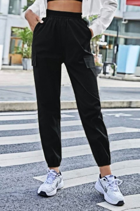 Pantaloni BANEGDA BLACK, Culoare: negru, IVET.RO - Reduceri de până la -80%