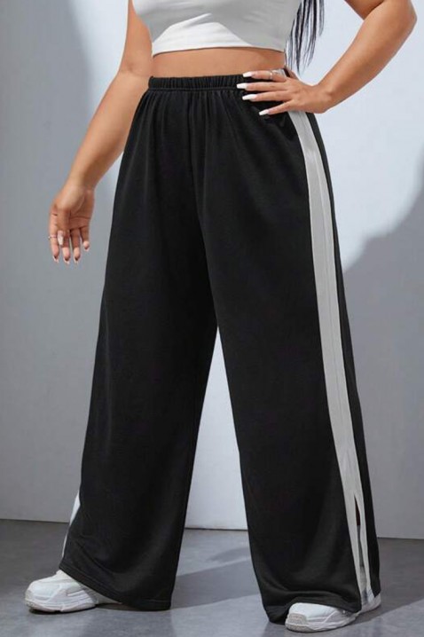 Pantaloni FLAMONTA, Culoare: negru, IVET.RO - Reduceri de până la -80%