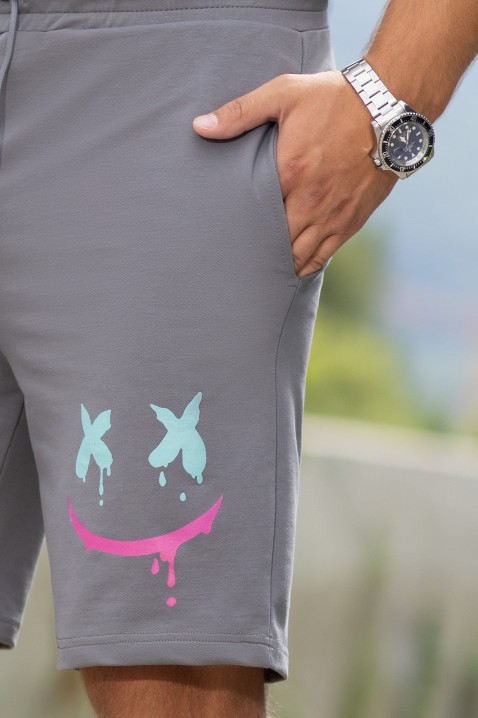 Pantaloni bărbați MOROLFO, Culoare: grafit, IVET.RO - Reduceri de până la -80%