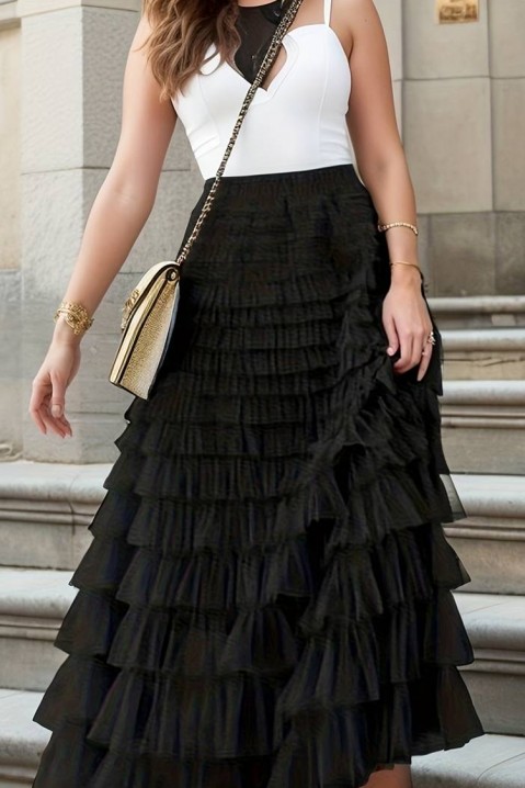 Fustă ASELIKA BLACK, Culoare: negru, IVET.RO - Reduceri de până la -80%