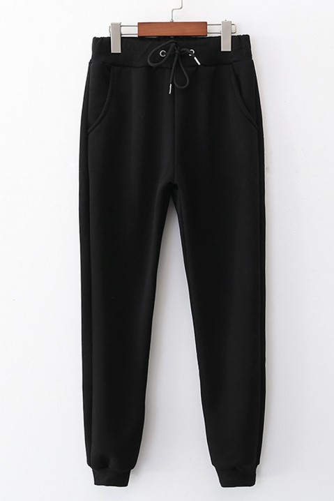 Pantaloni polari MARILADA, Culoare: negru, IVET.RO - Reduceri de până la -80%