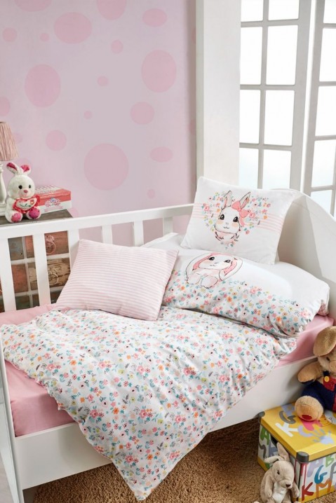 Lenjerie de pat pentru copii BONBINI bumbac 100x150 cm, Culoare: multicolor, IVET.RO - Reduceri de până la -80%